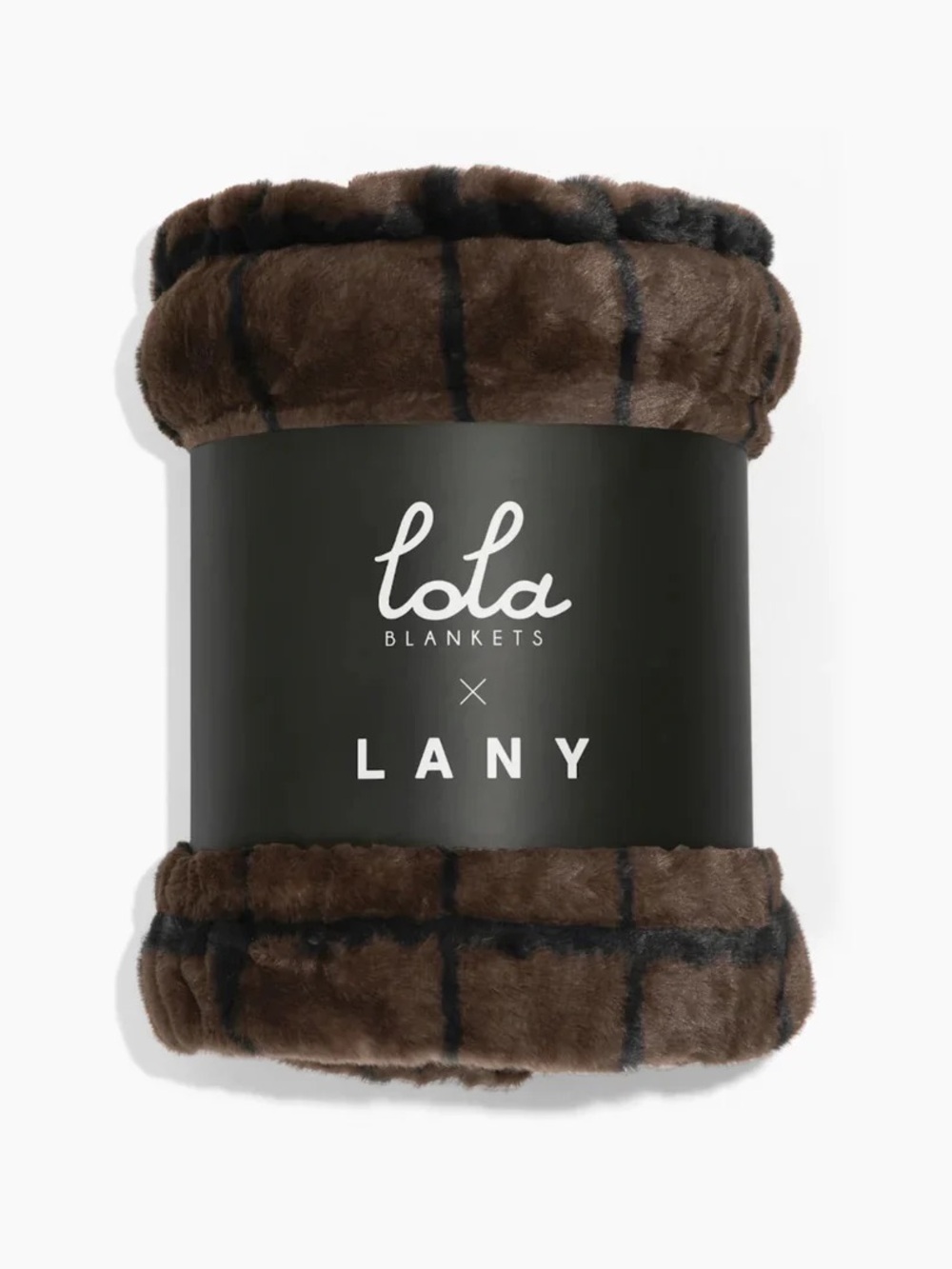 Lola x LANY Brown Plush Throw Blanket